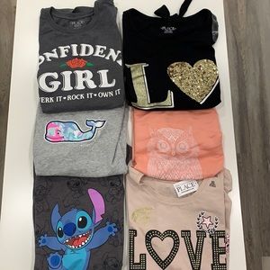 Girls T-shirt bundle!